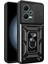 Xiaomi Redmi Için Note 12 5g (Hindistan)/poco X5 5g Kickstand Pc+Tpu Slayt Itme Kamera Lens Koruma Kapağı Black (Yurt Dışından) 1