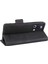 Xiaomi Için Pu Deri Telefon Kılıfı 13 Lite/civi 2 5g, Donanım Dekoru Çift Manyetik Toka Cüzdan Stand Telefon Kapak Black (Yurt Dışından) 4