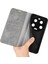 Xiaomi 13 Ultra Şok Geçirmez Pu Deri Deri Deri Flip Kılıf Cilt Touch Stand Cep Telefonu Kapak Grey (Yurt Dışından) 4