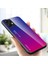 Xiaomi Için Redmi Note 12 4g Gradyan Renkli Telefon Geri Kılıf Temiz Cam+Pc+Tpu Şok Geçirmez Koruyucu Kapak-Mavi+Gül (Yurt Dışından) 5