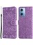 Xiaomi Redmi Için Note 12 5g (Global)/(Hindistan)/(Çin)/poco X5 5g Baskılı Ayçiçeği Pu Deri Cüzdan Kılıf Stand Folio Telefon Kapağı Kayış-Mor ile (Yurt Dışından) 1
