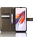Xiaomi Redmi Için 12C 4G/11A 4g/poco C55 4g Çizelge Anti-Çizelge Elmas Doku Deri Deri Cüzdan Telefon Standı Case-Brown (Yurt Dışından) 3