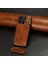 Xiaomi Redmi Için 12C 4g/poco C55 4g Bileklik Kickstand Kapak Pu Deri Kaplamalı Pc+Tpu Boyun Kayış-Brown ile Telefon Kılıfı (Yurt Dışından) 3