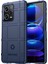 Xiaomi Redmi Için Note 12 Pro 5g/note 12 Pro Speed ​​5g/poco X5 Pro 5g Geri Kabuk, Koruyucu Telefon Kılıfı Engebeli Kare Izgara Dokusu Tpu Kapak Mavisi (Yurt Dışından) 1