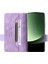 Xiaomi 13 Ultra Pu Deri Flip Folio Kılıf Donanım Dekor Dekor Cüzdan Stand Telefon Kapak-Purple (Yurt Dışından) 2