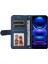 Xiaomi Için Redmi Note 12 5g (Global)/(Hindistan)/(Çin)/poco X5 5g Pu Deri Telefon Kılıfı Baskalı Çizgiler Cilt Touch Stand Cüzdan Folio Cover Blue (Yurt Dışından) 3