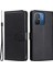 Xiaomi Redmi Için 12C 4G/11A 4g Pu Deri Telefon Kılıfı Flip Stand Seyir Renk Cüzdan Kapak Black (Yurt Dışından) 1
