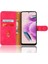 Xiaomi Için Redmi Note 12S 4g Pu Deri Cüzdan Flip Cover Cilt Touch Stand Telefon Vaka Rose (Yurt Dışından) 2