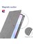 Xiaomi 13 Lite/civi 2 5g Pu Deri Stand Kartı Yuvaları Telefon Kılıf Mobil Telefon Kapak Grey (Yurt Dışından) 4