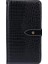 Xiaomi Redmi Için Note 12 5g (Global)/(Hindistan)/poco X5 5g Pu Deri Telefon Şok Geçirmez Kılıf Timsah Doku Akıllı Telefon Flip Stand Cüzdan Black (Yurt Dışından) 3