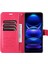 Xiaomi Redmi Için Note 12 Pro 5g/12 Pro Speed ​​5g/poco X5 Pro 5g Pu Deri Stand Cüzdan Kapağı Kesme Kırmızısı (Yurt Dışından) 2