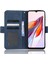 Xiaomi Redmi Için 12C 4G/11A 4g/poco C55 4g Çoklu Kart Yuvaları Telefon Deri Kapak Standı Cüzdan Koruyucu Telefon Kılıf Mavisi (Yurt Dışından) 4