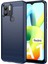 Xiaomi Redmi A1+ 4g/a2+ 4g/poco C50 4g Karbon Fiber Doku Anti-Drop Tpu Koruyucu Telefon Kapağı Fırçalanmış Cep Telefonu Kılıf Mavisi (Yurt Dışından) 1