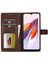 Xiaomi Redmi Için 12C 4G/11A 4g Damla Geçirmez Telefon Kasası Buzağı Doku Cüzdanı Deri Cep Telefonu Kapak Kahverengi (Yurt Dışından) 2