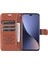 Xiaomi Için 13 Lite/civi 2 5g Stand Telefon Kapağı Pu Deri+Tpu Cüzdan Telefon Kahrolası Brown (Yurt Dışından) 2
