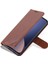 Xiaomi Için 13 Lite/civi 2 5g Stand Telefon Kapağı Pu Deri+Tpu Cüzdan Telefon Kahrolası Brown (Yurt Dışından) 5