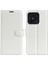 Xiaomi Redmi Için Koruyucu Telefon Kılıfı 12C 4g Litchi Doku Doku Anti-Çizelge Deri Deri Kapak Cüzdan Stand-Beyaz (Yurt Dışından) 1