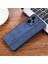 Xiaomi Redmi Için Note 12 Pro 5g Pu Deri Stand Cüzdan Kapağı Strap Baskalı Desen Telefon Kılıfı Anti-Collision Pu Deri Kaplamalı Tpu Kapak Mavisi (Yurt Dışından) 3