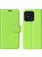 Xiaomi Redmi Için Koruyucu Telefon Kılıfı 12C 4g Litchi Doku Doku Anti-Çizik Flip Deri Kapak Cüzdan Stand Yeşili (Yurt Dışından) 1