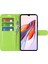 Xiaomi Redmi Için Koruyucu Telefon Kılıfı 12C 4g Litchi Doku Doku Anti-Çizik Flip Deri Kapak Cüzdan Stand Yeşili (Yurt Dışından) 3