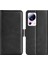 Xiaomi 13 Lite/civi 2 5g Buzağı Dokusu Cep Telefonu Kapak Standı Cüzdan Pu Deri Telefon Kılıf Black (Yurt Dışından) 1