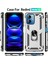 Xiaomi Redmi Için Note 12 5g (Global)/(Hindistan)/(Çin)/poco X5 5g Yüzük Kickstand Telefon Kılıfı Tpu+Pc Cep Telefonu Kapak Silver (Yurt Dışından) 2