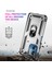 Xiaomi Redmi Için Note 12 5g (Global)/(Hindistan)/(Çin)/poco X5 5g Yüzük Kickstand Telefon Kılıfı Tpu+Pc Cep Telefonu Kapak Silver (Yurt Dışından) 3