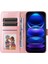 Xiaomi Redmi Için Note 12 5g (Global)/(Hindistan)/(Çin)/poco X5 5g Baskılı Ayçiçeği Pu Deri Cüzdan Kılıf Stand Folio Telefon Kapağı Kayış Pembe (Yurt Dışından) 2