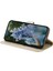 Xiaomi Redmi Için Not 12 5g (Hindistan)/not 12 5g (Çin)/poco X5 5g Manyetik Toka Cep Telefonu Kapağı Mandala Çiçeği Baskılı Pu Deri Flip Stand Cüzdan Case-Gold (Yurt Dışından) 2