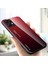 Xiaomi Için Redmi Note 12 4g Gradyan Renkli Telefon Geri Kılıf Temiz Cam+Pc+Tpu Şok Geçirmez Koruyucu Kapak-Kırmızı+Siyah (Yurt Dışından) 5