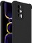 Xiaomi Poco F5 Pro 5g/redmi K60 Pro 5G/K60 5g Damla Geçirmez Telefon Kılıf Mat Yumuşak Tpu Koruyucu Telefon Geri Kapak Black (Yurt Dışından) 5