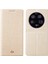 Xiaomi 13 Ultra Için Telefon Stand Kapağı, Pu Deri Anti-Çizelge Kartı Yuvaları Telefon Kılıfı-Khaki (Yurt Dışından) 1