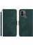Xiaomi Için Redmi A1+ 4g/a2+ 4g/poco C50 4g Cüzdan Telefon Kılıfı Stripe Desen Anti-Drop Folio Kapak Manyetik Toka Pu Deri Stand Kabuğu (Yurt Dışından) 1