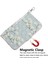 Xiaomi Için Redmi Note 12 4g Telefon Kasası, Pu Dergi Desen Baskı Strap-Magnolia ile Stand Kapağı (Yurt Dışından) 5