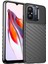 Xiaomi Redmi 12C Için 4g Thunder Serisi Kalınlaştırılmış Tpu Telefon Kılıfı Twill Doku Kayma Önleyici Telefon Kapak-Black (Yurt Dışından) 1