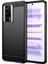 Xiaomi Poco F5 Pro 5g/redmi K60 Pro 5G/K60 5g Karbon Fiber Doku Yumuşak Tpu Fırçalanmış Yüzey Koruyucu Kapak-Siyah (Yurt Dışından) 1