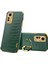 Xiaomi Için Redmi Note 12S 4g Timsah Doku Kickstand Telefon Kasası 6d Elektrok Burunlu Pu Deri+Tpu Kapak Yeşil (Yurt Dışından) 1