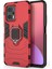 Xiaomi Redmi Için Yüzük Kickstand Telefon Kılıfı Not 11T Pro 5g/not 11T Pro+ 5g/poco X4 Gt 5g/redmı K50I 5g, Şok Geçirmez Yumuşak Tpu+ Sert Pc Hybrid Koruyucu Kapak-Kırmızı (Yurt Dışından) 1