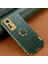 Xiaomi Için Redmi Note 12S 4g Timsah Doku Kickstand Telefon Kasası 6d Elektrok Burunlu Pu Deri+Tpu Kapak Yeşil (Yurt Dışından) 5