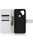 Xiaomi Için Redmi A1+ 4g/poco C50 4g/a2+ 4g Elmas Doku Pu Deri Stand Manyetik Toka Kasa Cüzdan Telefon Kapak-Beyaz (Yurt Dışından) 4