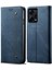 Xiaomi Redmi Için Note 12 Pro 5g /note 12 Pro Speed ​​5g /poco X5 Pro 5g Kot Ceza Doku Pu Deri Telefon Kılıf Standı Manyetik Emilim Cüzdan Flip Kapak-Mavi (Yurt Dışından) 1