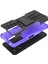 Xiaomi Redmi Için Note 12 5g (Global)/(Hindistan)/(Çin)/poco X5 5g Sabit Pc+Tpu Sağlam Lastik Deseni Şok-Emme Telefon Vaka Kickstand Back Cover-Spurple (Yurt Dışından) 4