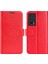 Xiaomi Poco F5 Pro 5g/redmi K60 Pro 5G/K60 5g, Çılgın At Dokusu Çekmeye Dayanıklı Deri Deri Kılıfı Stand-Red Için Cep Telefonu Kapağı (Yurt Dışından) 1