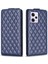 Xiaomi Için BF30 Poco X5 Pro 5g/redmı Note 12 Pro Speed ​​5g/not 12 Pro 5g Deri Kart Tutucu Stand Kapağı Dikey Flip Telefon Kılıf Mavisi (Yurt Dışından) 1