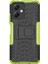 Xiaomi Redmi Için Note 12 5g (Global)/(Hindistan)/(Çin)/poco X5 5g Çarpışmaya Dayanıklı Lastik Desen Kickstand Case Pc+Tpu Sağlam Hibrid Telefon Kapak Yeşili (Yurt Dışından) 2