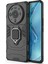 Xiaomi 12S Ultra 5g Yüzük Kickstand Telefon Kılıfı Esnek Tpu Sabit Pc Anti-Slip Sağlam Koruyucu Kapak Black (Yurt Dışından) 1