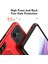 Xiaomi Redmi Için 12C 4g/poco C55 4g Esnek Halka Kayışı Tpu+Pc Telefon Kapağı Kickstand Damla Geçirmez Kasa-Kırmızısı (Yurt Dışından) 2