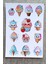 4 Parça Karışık Çocuk Sticker Seti Denizkızı Ayıcık Dondurma Sevimli Hayvanlar Sticker Seti 4