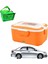 Çatal Kaşıklı ve Çantalı Öğle Ği Kutusu Için Mama Isıtıcısı 12V Turuncu (Yurt Dışından) 4