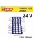 Parmak Lamba Seti 3 Ledli Soft Mavi Renk 24V 1